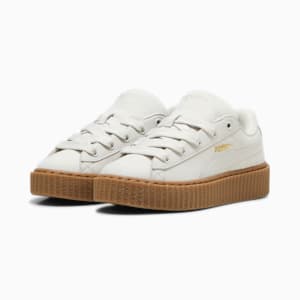 geometric-print low-top sneakers, Warm White-Cheap Jmksport Jordan Outlet Gold-Gum, extralarge